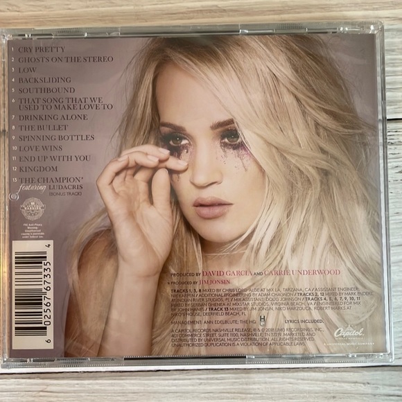 NWT Carrie Underwood Cry Pretty CD - Picture 5 of 5
